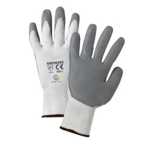  Custom Logo NItrile Industrial Work Gloves 